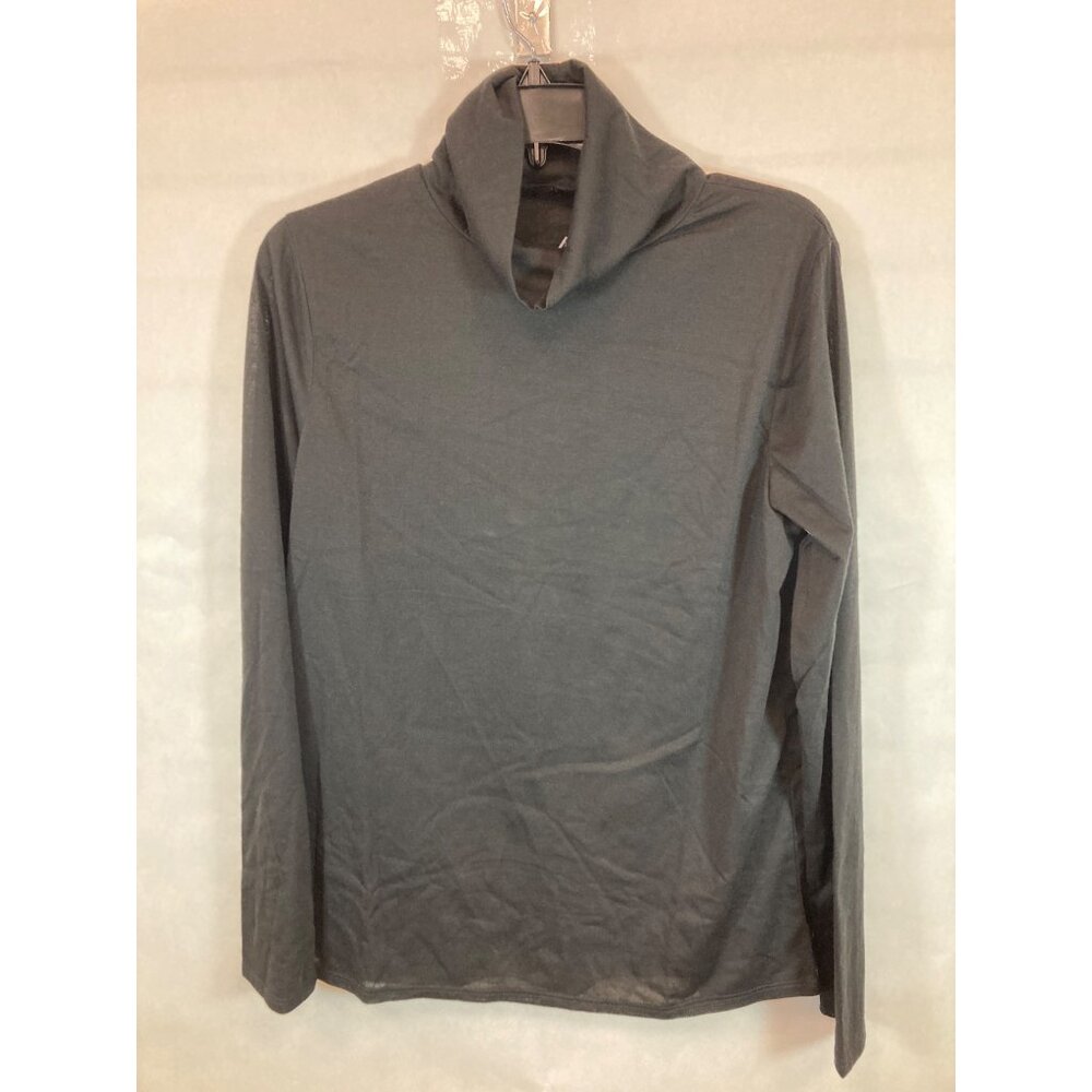 Everyday Elegance: Women's Gray largeLong Sleeve Casual Shirt